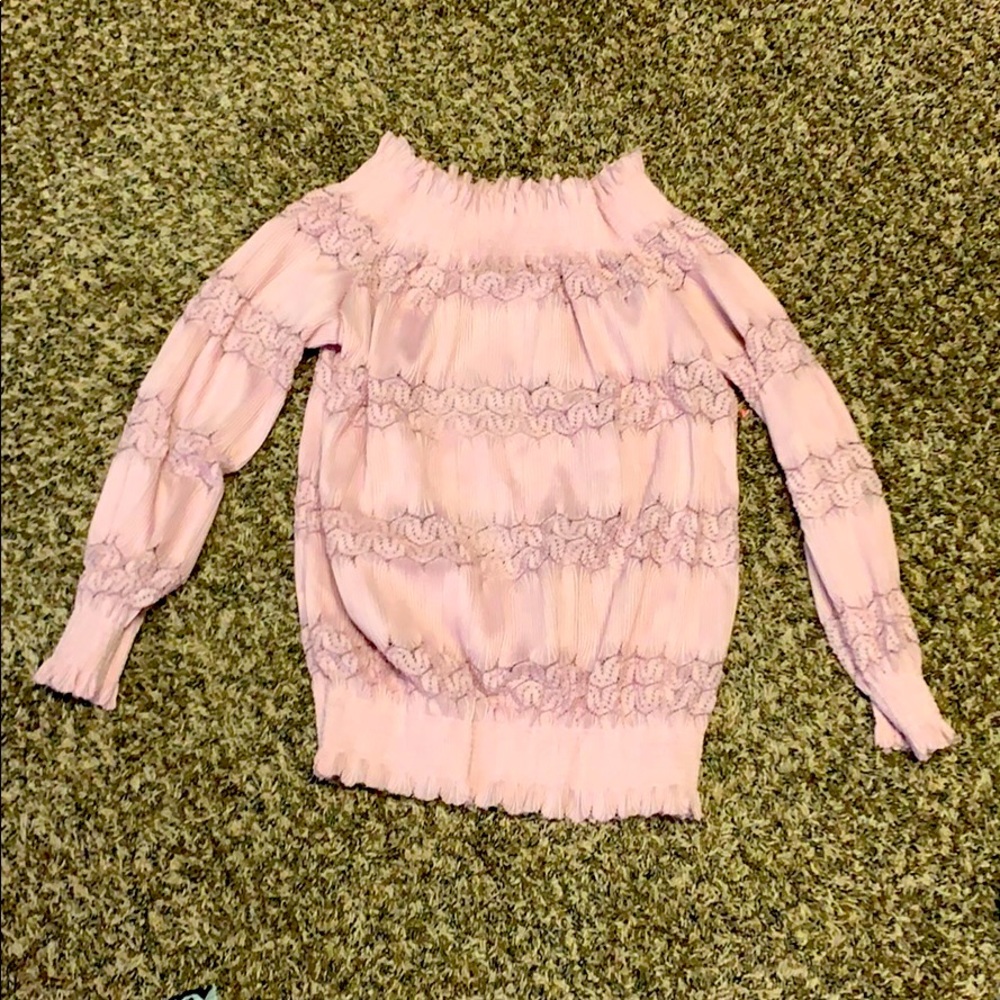 Never worn pink blouse!